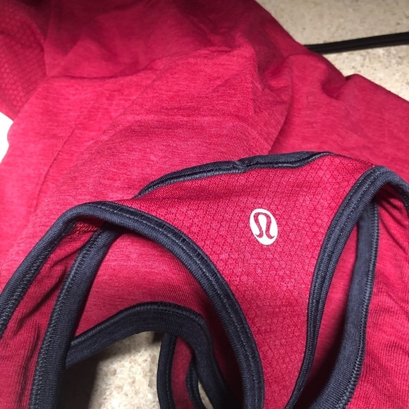 Lululemon ebb & flow berry racerback tank top size 6 - Picture 5 of 8